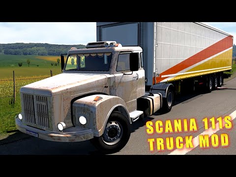 1987 Scania 111S v1.1 Truck Mod - ETS 2 Gameplay 4K