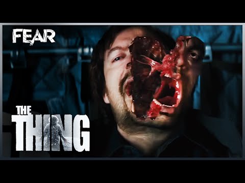 Split Face Scene | The Thing (2011) | Fear
