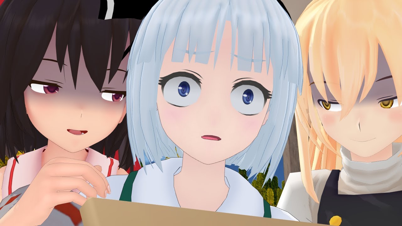 【東方MMD紙芝居】リンゴのお裾分け