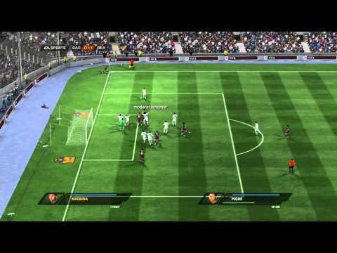 FC Barcelona - Real Madrid ~ Fifa 11 PC [HD 720p]