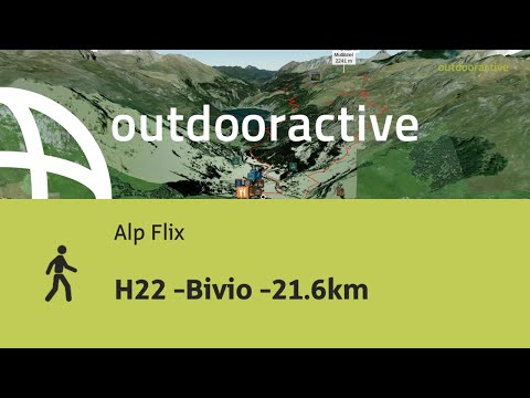 Wanderung in Val Surses Savognin Bivio: H22 -Bivio -21.6km