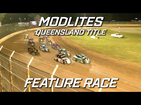 Modlites: 2021/22 Queensland Title - A-Main - Kingaroy Speedway - 17.04.2022