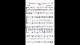 While Shepherds Watched Their Flocks by Night (Bethlehem - Lutheran setting)