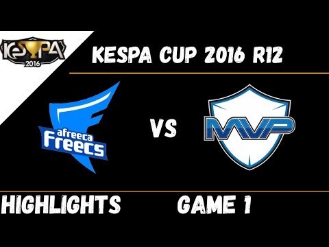 AFS vs MVP | Game 1 | Highlights Kespa Cup 2016 R12 Afreeca Freecs vs MVP