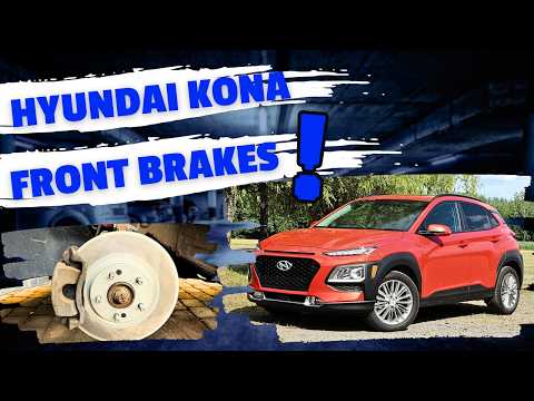 How To Replace Front Brake Pad & Rotors | Hyundai Kona 2018-2023 AWD |