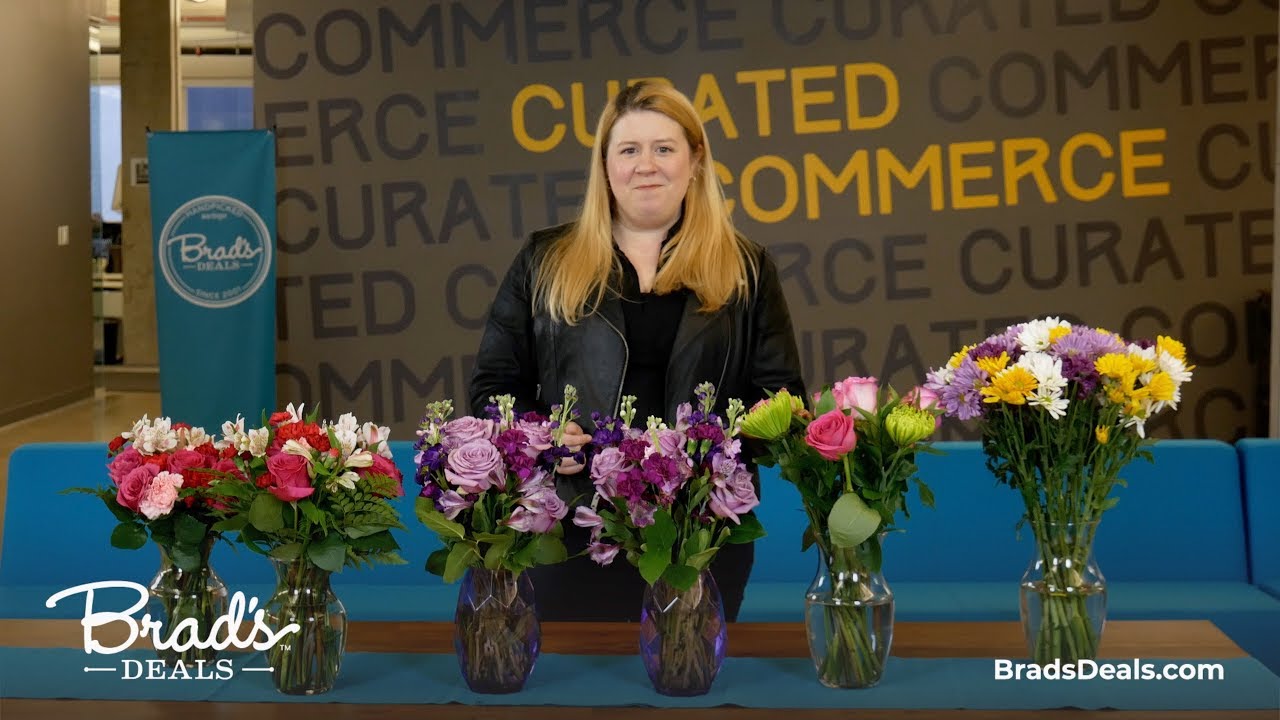 Brad's Deals: the difference between shipped flowers and florist-delivered flowers, explained.