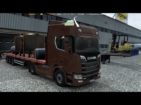Scania R520 - Euro Truck Simulator 2 | Warsaw - Berlin | Gameplay