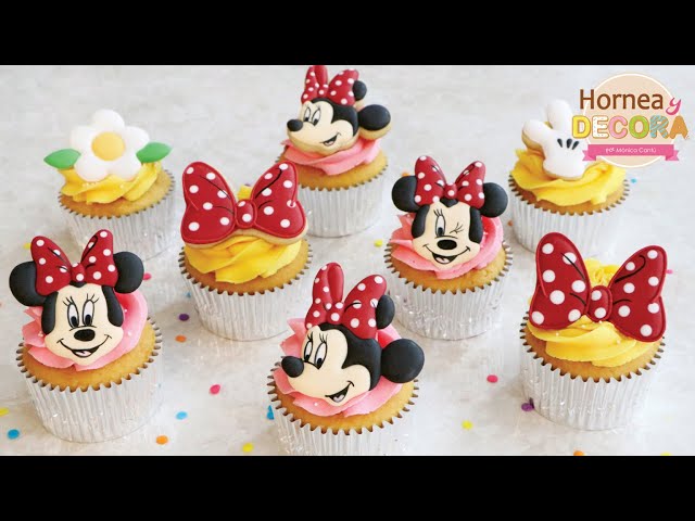 Vídeo relacionado con dekora - Kit para Hacer y Decorar Cupcakes de Minnie Mouse en Papel - 6 Modelos 16 Unidades
