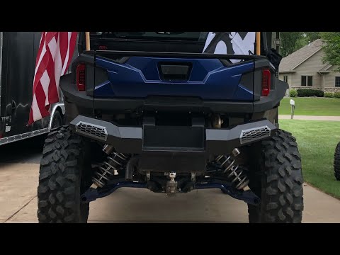 2020 General XP new Thumper Fab rear winch bumper installed!