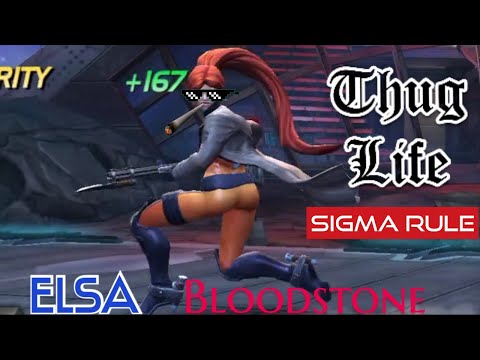 Elsa Bloodstone Sigma Rule #169 | feMALE | Elsa Thug Life |
