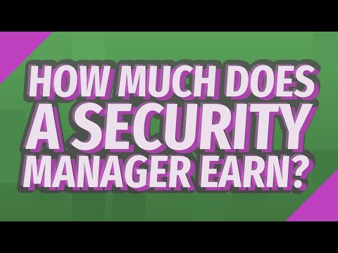 Security Guard Manager Salary