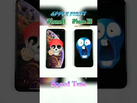 iPhone 11 vs. XS Max – Which One is FASTER? �💨 The Results May Surprise You#shorts