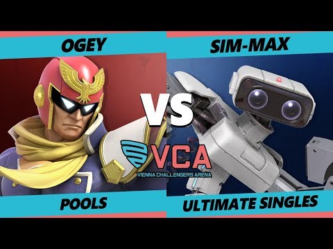 VCA19 - LSE | Ogey  (Captain Falcon) Vs. Sim-Max (ROB) Smash Ultimate Tournament Pools