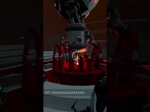 (Portal 2) Glados’ screams are kinda disturbing.