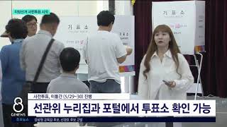 [G1뉴스]사전투표 시작..