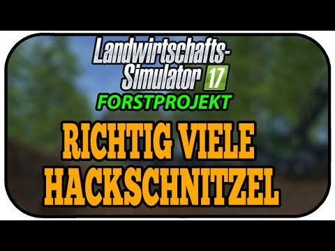 LS17 FORST - RICHTIG VIELE HACKSCHNITZEL #015 ★Let's Play Landwirtschaft Simulator 17
