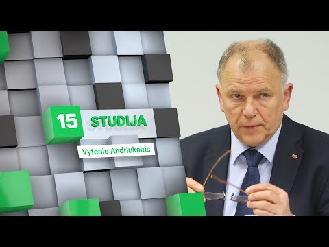 15min studijoje – kandidatas į prezidentus Vytenis Andriukaitis