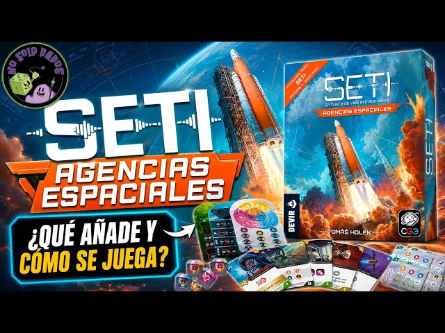Vídeo relacionado con Devir - SETI: Agencias Espaciales, Expansión Juego de Mesa de Exploración Espacial y Vida Extraterrestre, Nuevas Especies, Cartas y Modo Solitario de Estrategia Sci-Fi, Versión Española (BGSETAES)