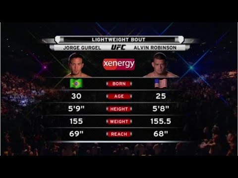Alvin Robinson vs Jorge Gurgel full fight