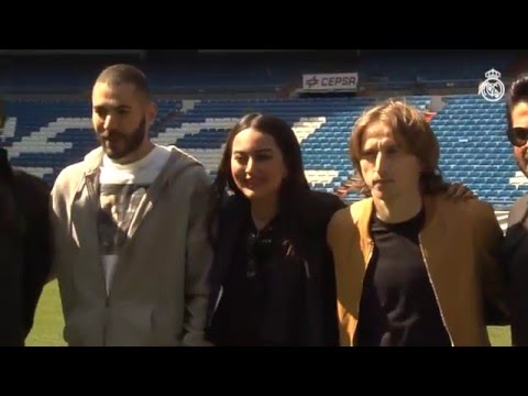 Video: Bollywood stars visit Real Madrid's Santiago Bernabeu