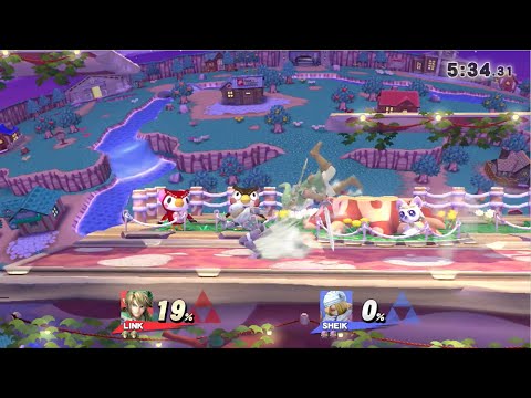 Laf. Sm4sh @ SnB 2 - Lonk (Link) vs. Scruffy (Sheik)