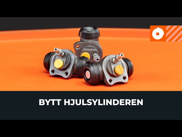 Se en videoguide om hvordan du skift VW MULTIVAN Bremsesylinder