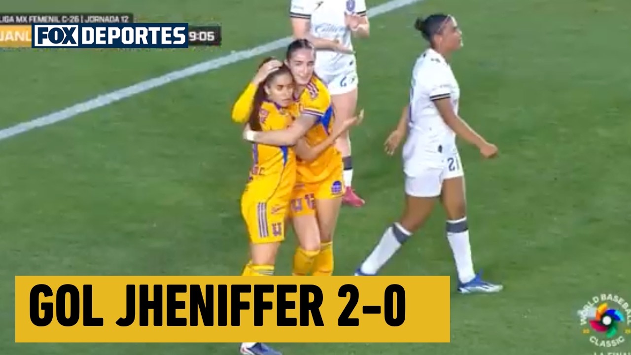 🥳 GOL DE JHENIFFER | Tigres 2-0 Querétaro | Jornada 12 | Liga MX Femenil 2026