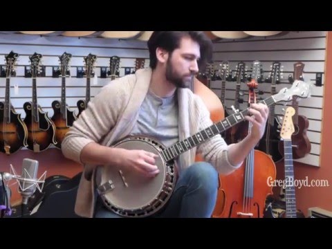 2003 Prucha Professional 5-String Walnut Banjo