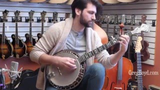 2003 Prucha Professional 5-String Walnut Banjo