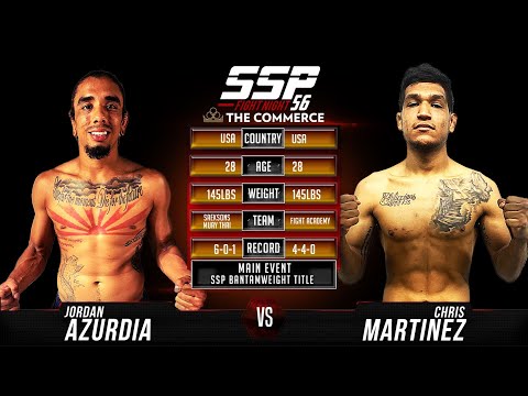 Jordan Azurdia vs Chris Martinez - SSP 56