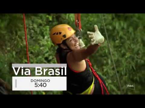 Chamada de estreia da edição local do 'Via Brasil' da NSC TV (HD)