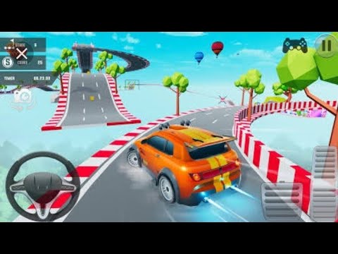 Car stunt 3d Free - extreme city gt racing // stage 14 ( Android ios gameplay)
