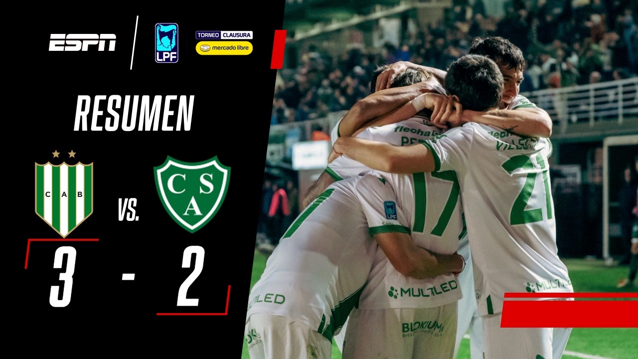 ¡PERROTTA CLAVE EN LA VICTORIA DEL TALADRO ANTE EL VERDE! | Banfield 3-2 Sarmiento | RESUMEN