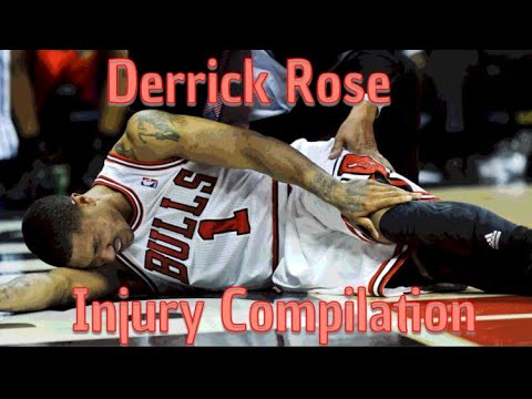 Derrick Rose NBA Injury Compilation