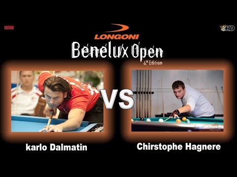 Longoni Benelux Open - Karlo Dalmatin (Cro) vs Christophe Hagnere (FR)HD