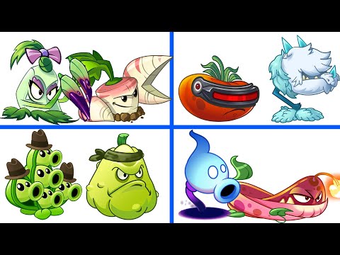 PvZ 2 4 Super Team Plants Vs Team Zombies Part 46 - Team So OP !!!