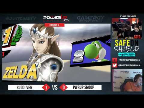 Safe on Shield ItB: ven (Zelda) vs Snoop (Yoshi)