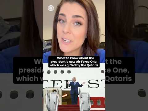 What to know about Trump's new Air Force One, gifted by the Qataris #shorts