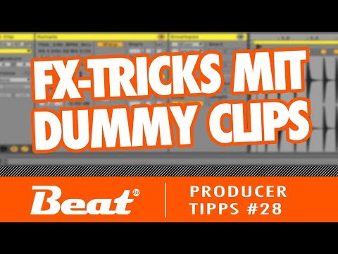 Tutorial Ableton Live 10 - Dummy Clips für Effekt-Automation  | Producer Tipps #28