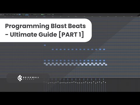 How to Programme Blast Beats with MIDI - PART 1 | Brickwall Sounds