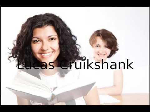 How to Pronounce Lucas Cruikshank  / How to Say Lucas Cruikshank