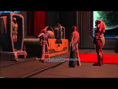 SWTOR SI Korriban Class Quest - Arriving on Fleet