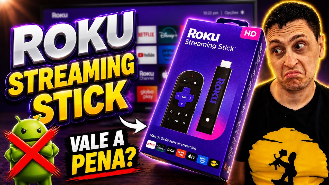 Miniatura da avaliação em vídeo de Roku Streaming Stick HD 2025
