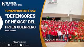 Toman protesta 442 “Defensores de México” del PRI en Guerrero