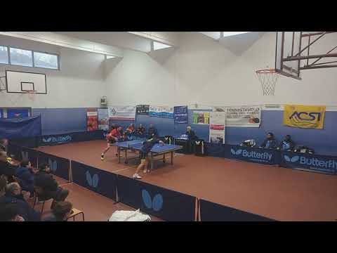 Tennistavolo Daniele Sabatino vs Massarelli / Torre del Greco vs Casamassima / Serie A2 2018 2019