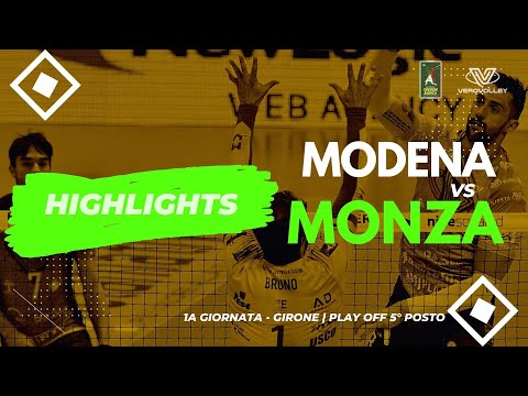 Highlights | Modena 2-3 Vero Volley | G1 - Play Off 5° posto