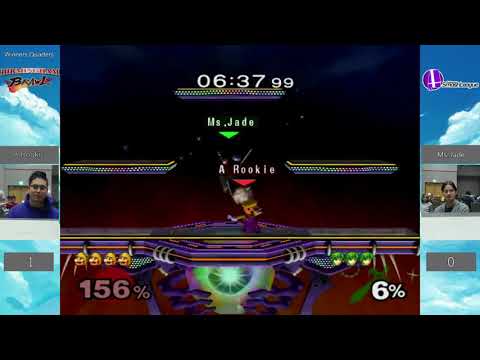 Golden Daze Melee Singles WQ - A Rookie (Mario) vs. Ms. Jade (Marth)