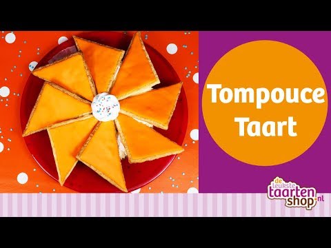 Deleuktetaartenshop.nl live: Tompouce taart
