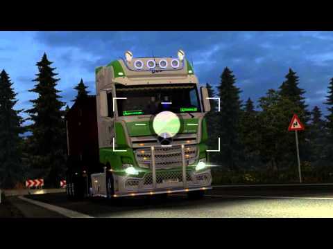 ETS2 Mercedes-Benz Actros MP4 Náchod - Most