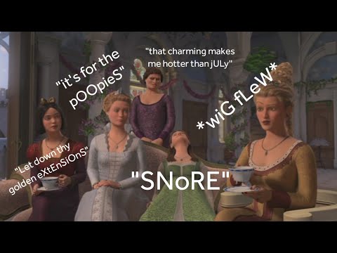 The Princesses carrying Shrek The Third for almost 7 minutes straight 👑 (Re-Upload... Kinda)